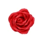 6384 Декоративна червена сапунена роза, 6 см, снимка 3