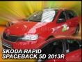 Ветробрани за SKODA RAPID / SPACEBACK (2012+) 5 врати - 4бр. предни и задни Неко, снимка 1