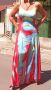 Уникален кафтан ,коприна и камъни и рокля по модел-Gaultier, снимка 10