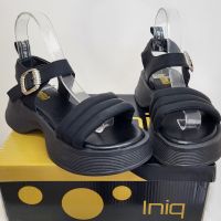 Дамски летни сандали в черно , снимка 1 - Сандали - 45776912
