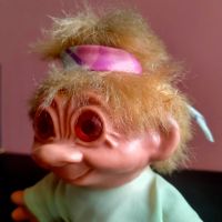 Играчка Кукла Трол Troll 17 см + коса , снимка 13 - Колекции - 45372927