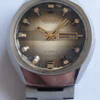 Мъжки часовник Citizen automatic 21 jewels, снимка 5 - Антикварни и старинни предмети - 44986492