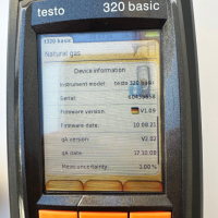 TESTO 320 Basic - Газ анализатор перфектен!, снимка 6 - Други инструменти - 45040322