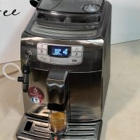 Кафемашина кафе автомат Saeco intelia evo с гаранция, снимка 4 - Кафемашини - 45462125