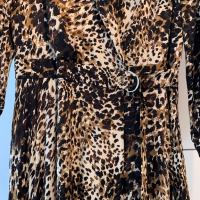 Невероятно красива рокля  леопардов принт ESPIGA, снимка 16 - Рокли - 44978832