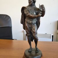 Антикварна бронзова статуетка Шекспир, снимка 1 - Колекции - 45109806