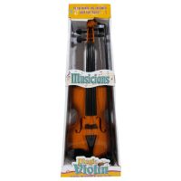 Детска цигулка с лък с мелодии ( на батерии ), снимка 2 - Музикални играчки - 45565422