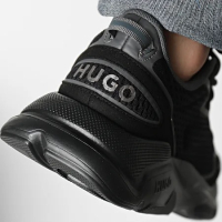 Мъжки обувки Hugo Leon 50498685 43 номер, снимка 4 - Маратонки - 44811446