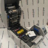 Професионален  картов принтер card printer Zebra ZXP Series 8 Z82-000C000EM00  - dual side, снимка 5 - Друга електроника - 45336908