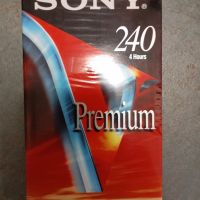 Sony Premium 240/ 180 VHS видео касети OVP чисто нови, снимка 2 - Други жанрове - 45339346