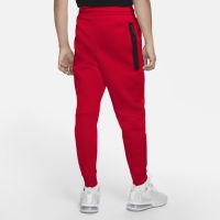 Мъжко долнище Nike Tech Fleece Red - размер S, снимка 3 - Спортни дрехи, екипи - 45880534
