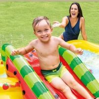 Детски надуваем басейн с пързалка , снимка 8 - Басейни и аксесоари - 45399403