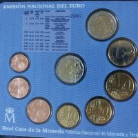 Испания 2011 – Комплектен банков евро сет от 1 цент до 2 евро + 2 евро Гранада, снимка 3 - Нумизматика и бонистика - 45545203