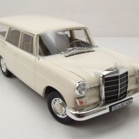 Mercedes 200 Universal Kombi 1966 - мащаб 1:18 на Norev моделът е нов в кутия, снимка 10 - Колекции - 45508798