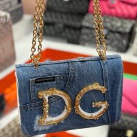 Дънкова чанта Dolce&Gabbana, снимка 4 - Чанти - 45608406