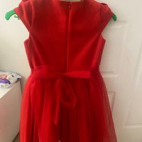 Детска червена рокличка , снимка 4 - Детски рокли и поли - 45344545