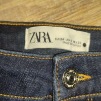 дънки с висока талия на Zara, снимка 4 - Дънки - 45596960