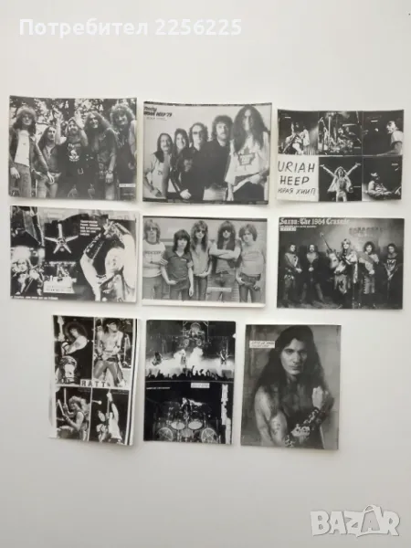 ЛОТ картички на метъл групи (лот 16), снимка 1