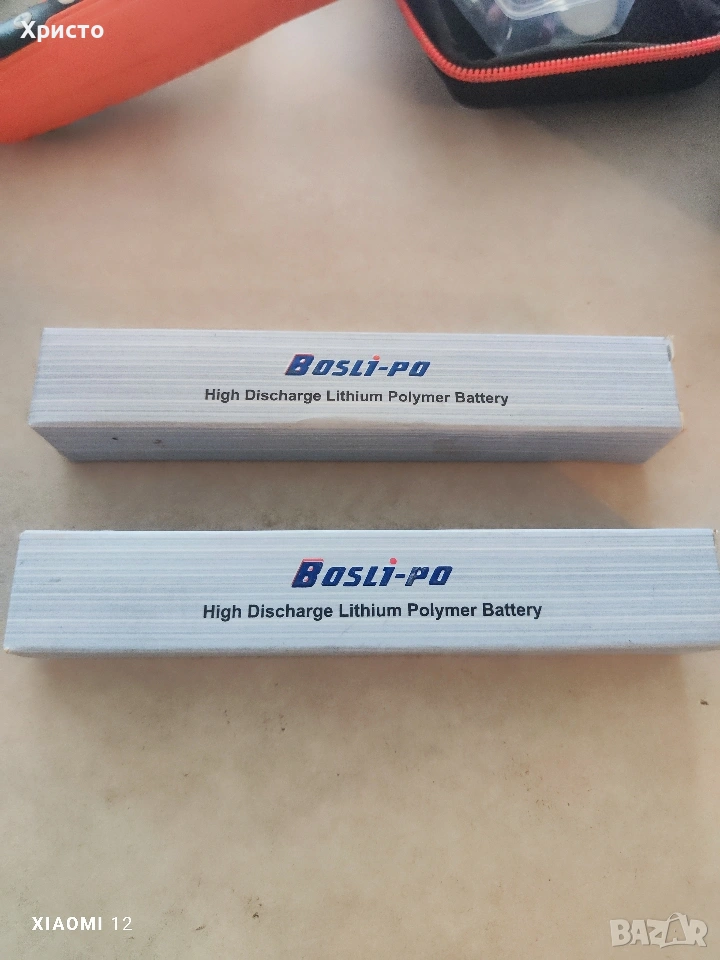 две полимерни батерии bosli-po 11.1 волта, снимка 1