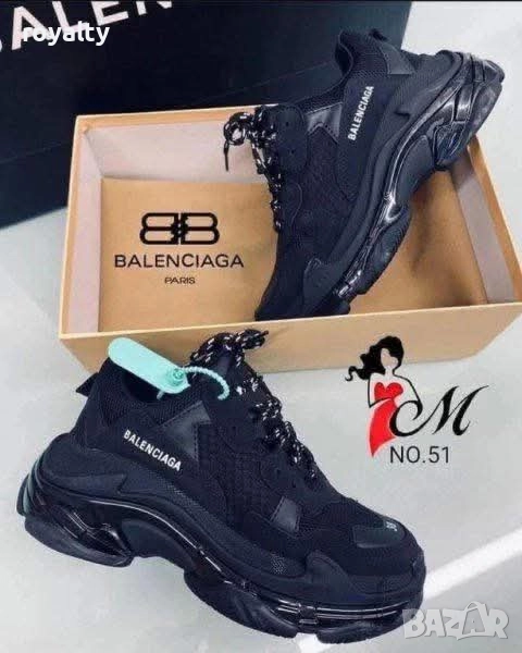 Balenciaga Triple S Черни Маратонки , снимка 1