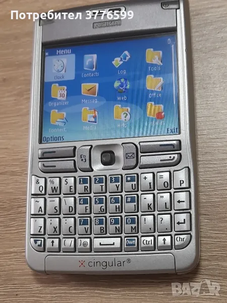 Ретро телефон  NOKIA E62, снимка 1