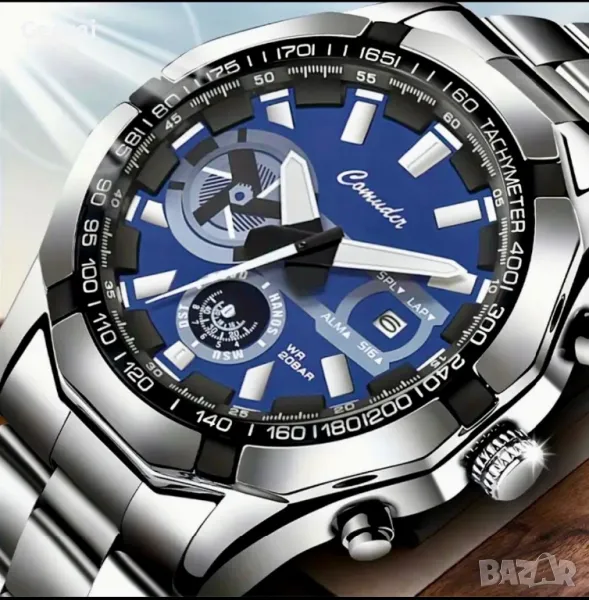 Мъжки/младежки класически кварцов часовник/Метален за ежедневна употреба!, снимка 1