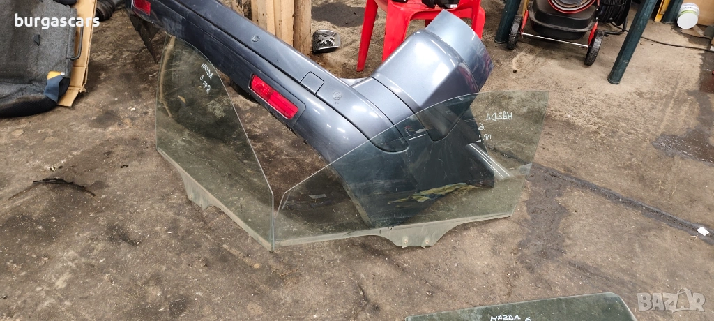 Стъкло врата предна лява дясна Mazda 6 GG 02-08г, снимка 1