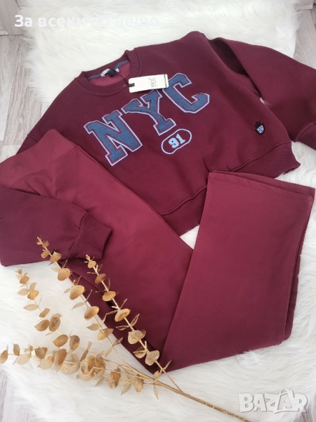 Дамска Ватирана Блуза С Дълъг Ръкав Код BS-93, снимка 1