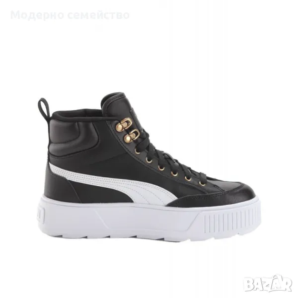 Дамски спортни обувки PUMA Karmen Mid Shoes Black, снимка 1