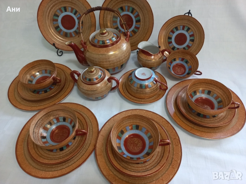 Японски сервиз за чай 1000 буда, снимка 1