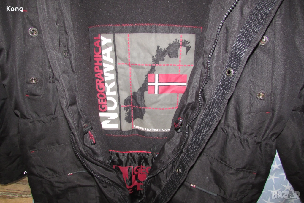 Ново мъжко Marmot зимно яке 2 в 1 Мармот Geographical Norway с пухкава качулка Норвегия , снимка 1