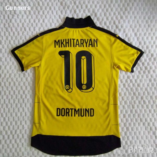 Borussia Dortmund 15/16 Home Shirt #10 Mkhitaryan, снимка 1