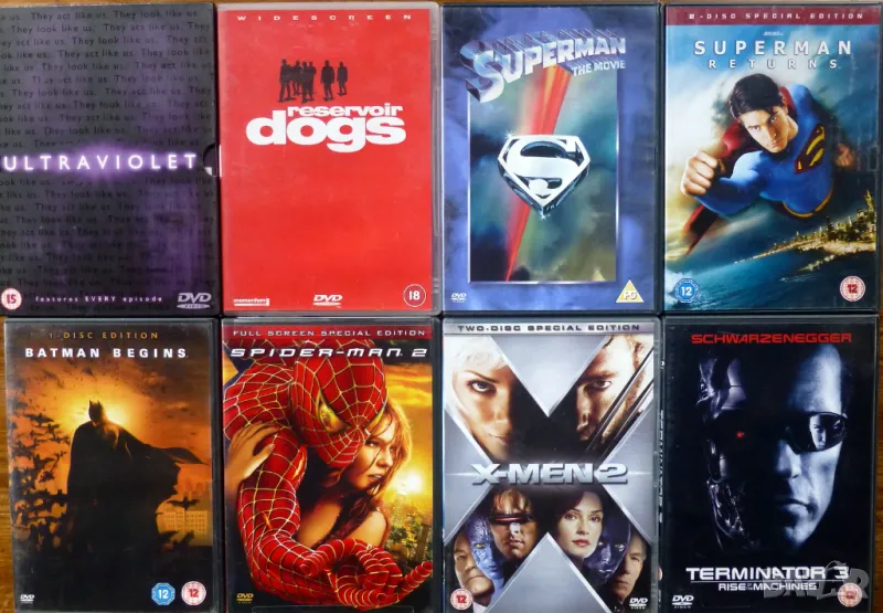 15 classic movies plus 6 episodes of "Ultraviolet", снимка 1