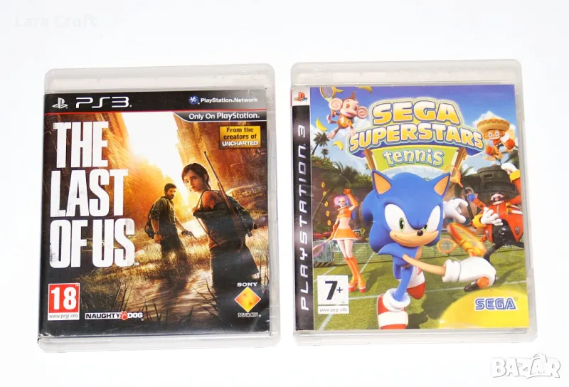 The Last Of US или Sega Superstars Tennis PS3 PlayStation 3 ПС3, снимка 1