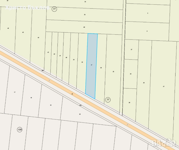 Земеделска земя с възможности за реализиране на проекти (поземлени имоти) в района на гр. Казанлък, снимка 1