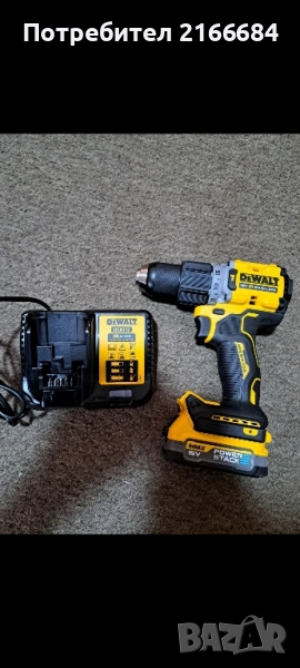 Акумулаторен винтоверт DeWALT DCD 805 , снимка 1
