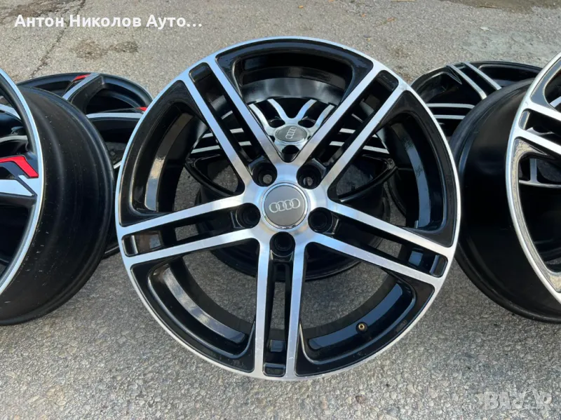 5х112 Джанти Лети 18 цола Audi VW Seat Skoda 5x112 Оригинална боя ET 35 J 8 Централен отвор 66.6 , снимка 1