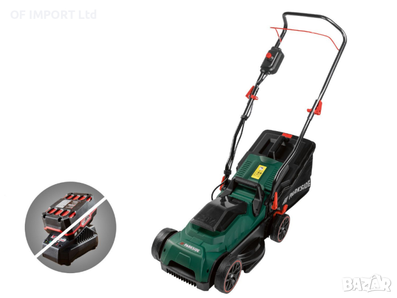 Акумулаторна Косачка за Трева PARKSIDE 20V Li-Ion, снимка 1