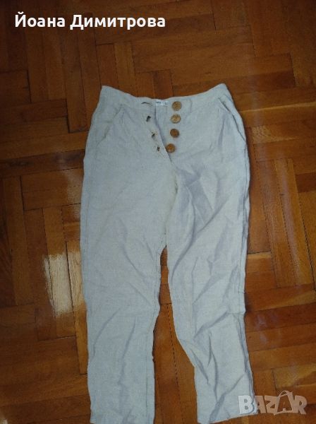 Дамски ленен панталон Mango  размер XS, снимка 1