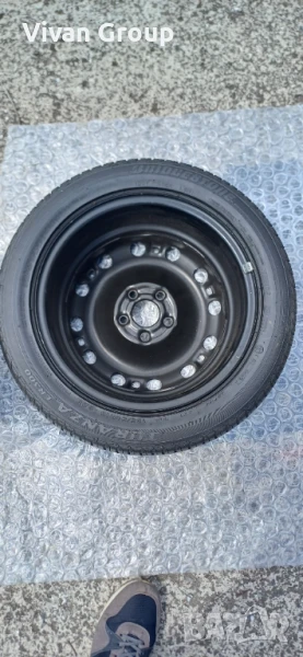 Чисто нова гума с джанта 5х100 R15, снимка 1