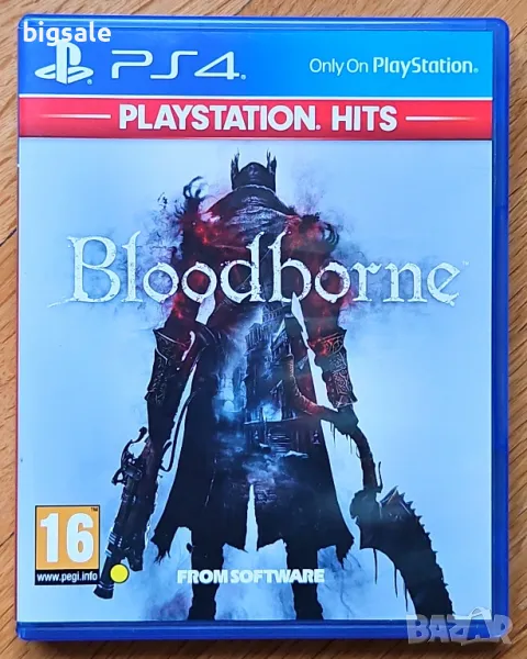 Перфектен диск с игра Bloodborne PS4 Playstation 4 Плейстейшън 5 PS5, снимка 1