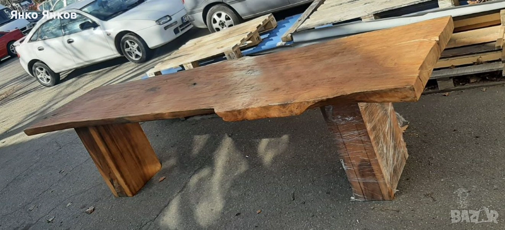 Трапезна МАСА от африканска акация, снимка 1