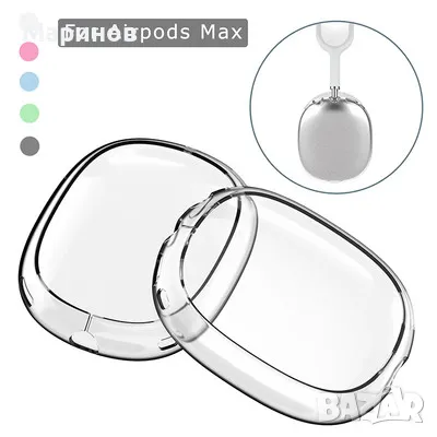 TPU защитен калъф за безжични слушалки Airpods Max , снимка 1