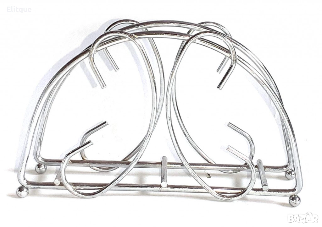 Поставка за салфетки от неръждаема стомана , снимка 1