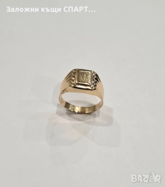 Детски златен пръстен - Грамаж: 1.22 гр., снимка 1