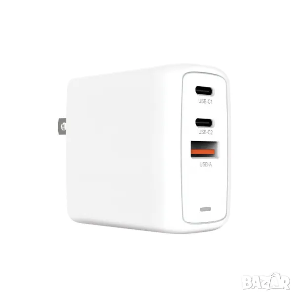 Creative бързо зарядно 67W USB-C GaN с 3 порта, снимка 1