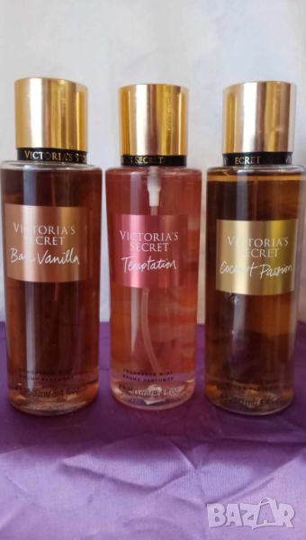 Victoria’s Secret BARE VANILLA, TAMPTATIN, COCONUT PASSION парфюмен спрей, мист, снимка 1