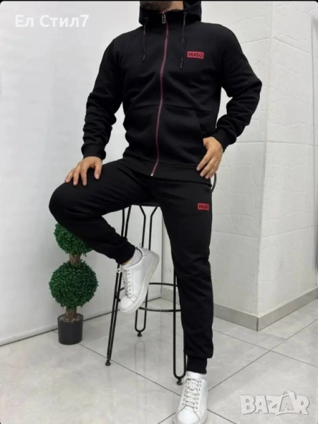 📌#Мъжки #екип Материя памук Бродирано лого Размер С ХЛ Цена 125лв/63.91 € Доставка еконт, снимка 1