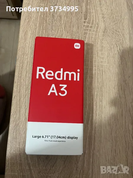 Xiaomi redmi A3 4GB 128GB, снимка 1