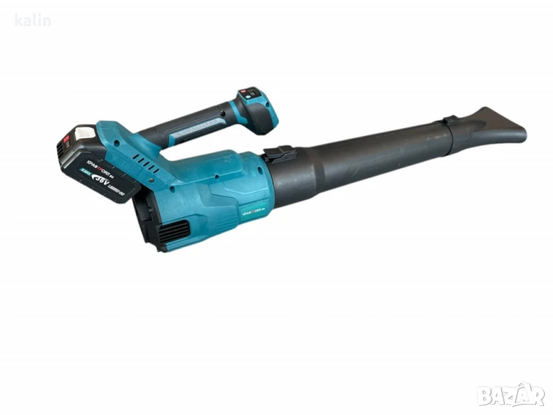 Акумулаторна духалка за листа с 6 степенна регулация – Въздуходувка 36V 8Ah KraftRoyal, снимка 1